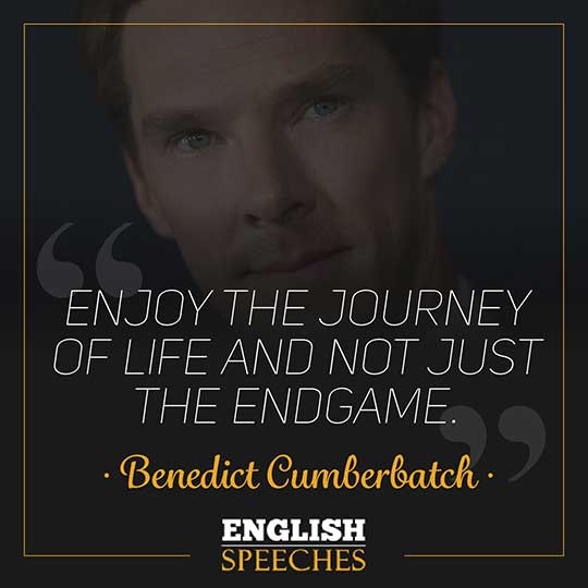 Benedict Cumberbatch Quote