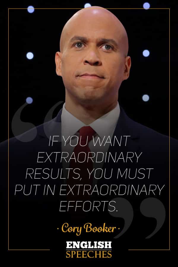Cory Booker Quote