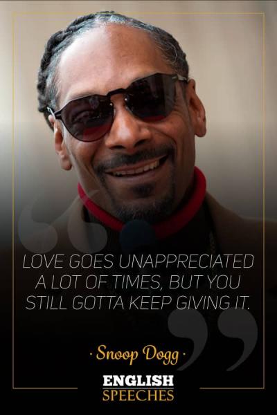 Snoop Dogg Quote