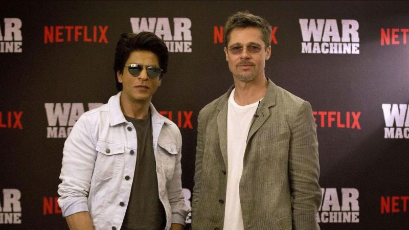 Brad Pitt and SRK